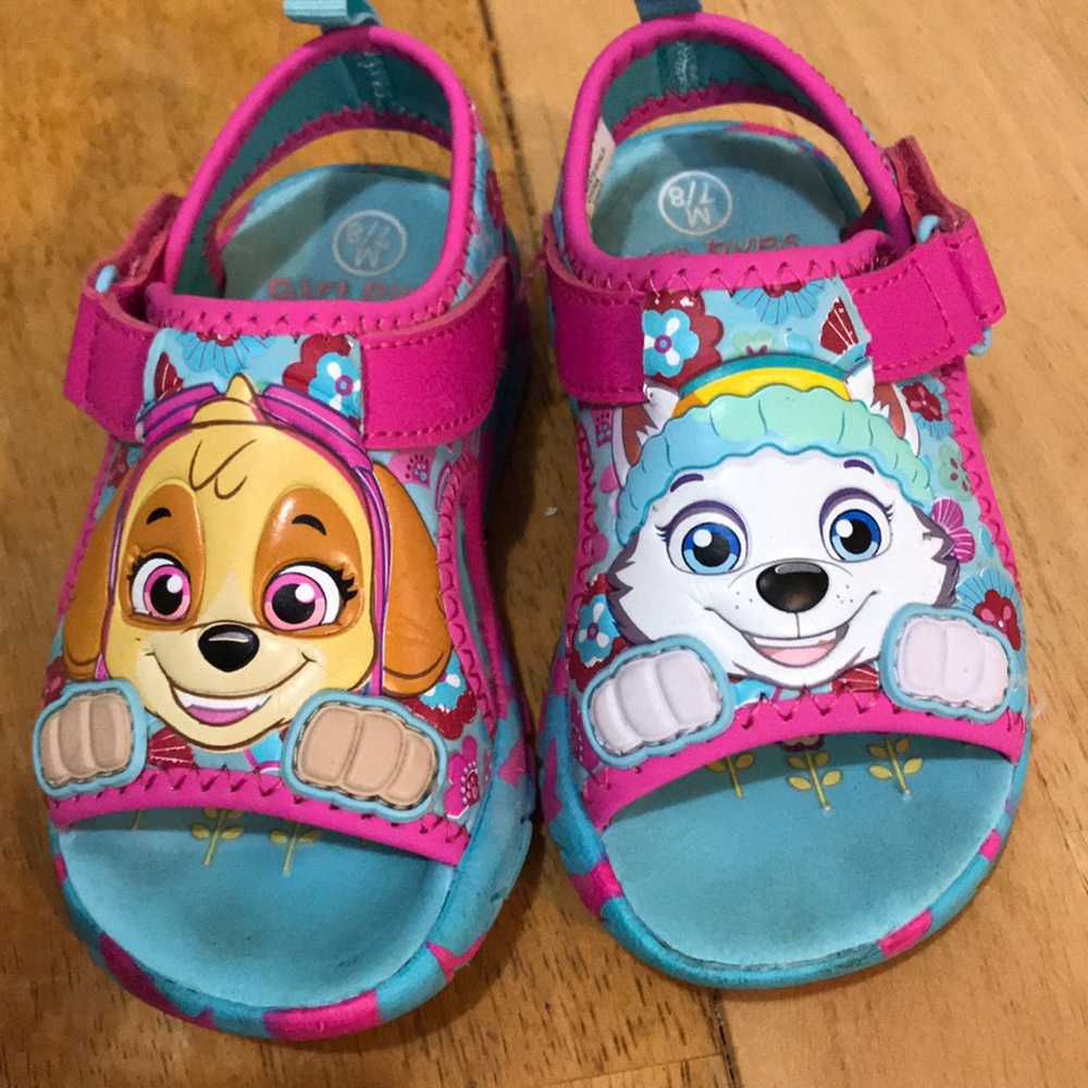 Paw patrol sandals